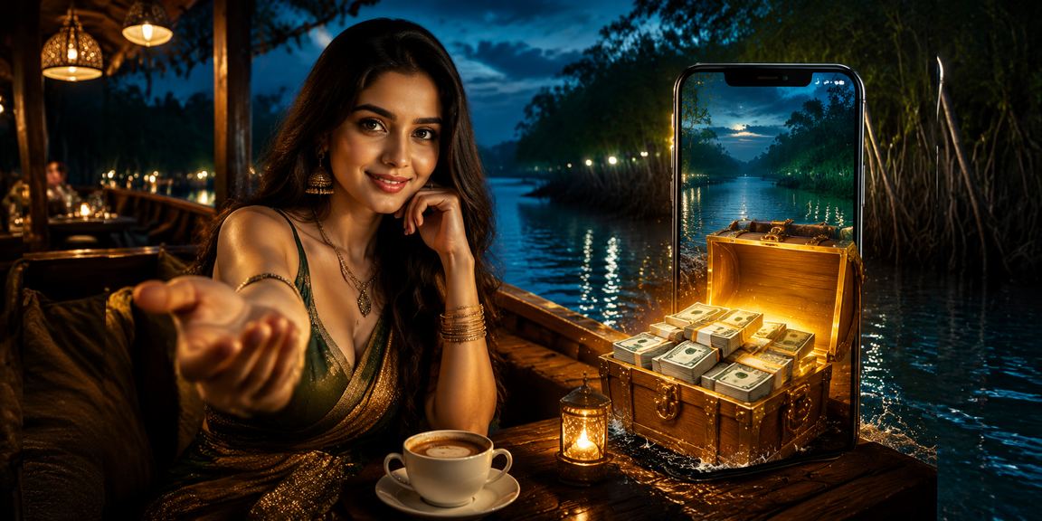 সুন্দরবন মোবাইল ক্যাসিনো খেলছেন একজন বাংলাদেশি মডেল